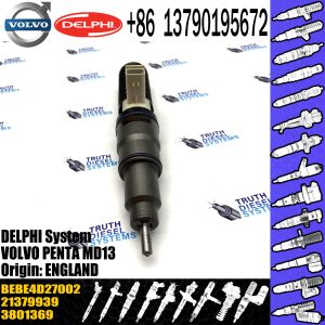injector common rail injector 3801369 BEBE4D18002 For VOL PENTA MD13 diesel fuel