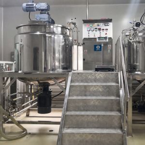 100L-100000L High Shear Homogenizing Mixer Laundry Cleaning Detergents Making