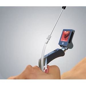 5 Resuable Stainless Blades Handheld Video Laryngoscope - Haiye Medical