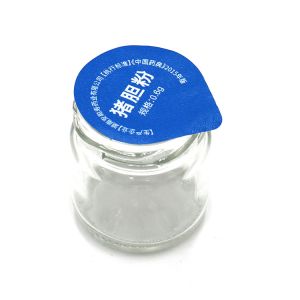 35mm foil lid pp PET PS cup customised with your logo