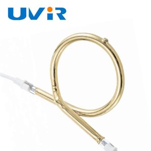 Custom Halogen Ring Infrared Heating Lamp 24V-575V Gold Coated