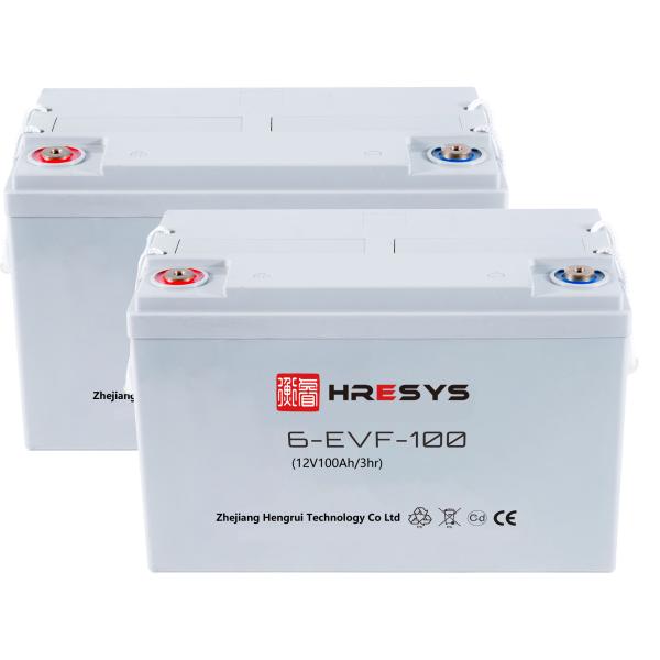 VRLA AGM Gel Electric Forklift Battery Pack 6-EVF-100 EVF Series For Electric