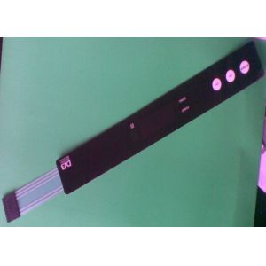 China Custom Made FPC Flexible Membrane Switch , Embossed Membrane Key Switch on sale
