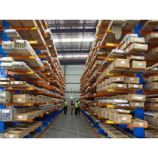 Buy Irregular Pipe Cargo Stock Cantilever Shelving Heavy / Light Module at wholesale prices