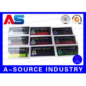 Custom Pharmaceutical Print Hologram 10ml Vial Labels Adhesive Prescription