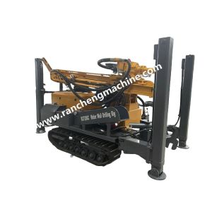 High-Performance 200m Depth Crawler Water Well Drilling Rig With 58KW YuChai
