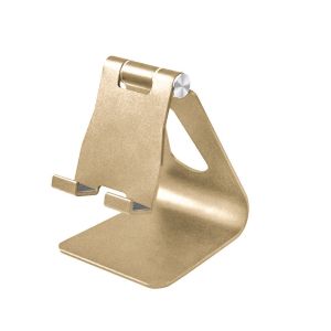 Aluminum mobile phone bracket swivel shaft adjustable universal metal desktop