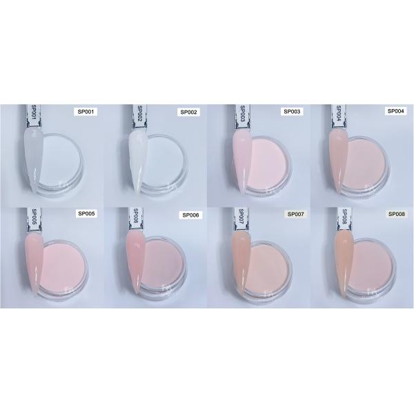 60 Colors High Quality Custom Nail Acrylic Powder Wholesale 3 in 1 Bulk Dipping Acrylic Powder for Nails Vendors