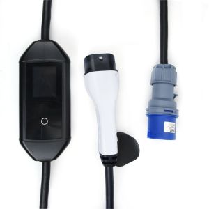China AC230V Portable Electric Car Charger 16A European Standard Plug on sale