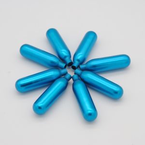 Steel N2O Cream Whipper Chargers ISO9001 Blue Nitrous Oxide N2O