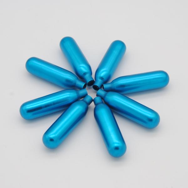 Buy Steel N2O Cream Whipper Chargers ISO9001 Blue Nitrous Oxide N2O at wholesale prices