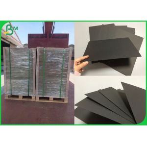 400gsm 500gsm Virgin Pulp Black Cardboard 31inch 43inch Width Roll
