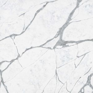 Flame Spread Calacatta Quartz Countertops 2cm 3cm Quartz Worktops