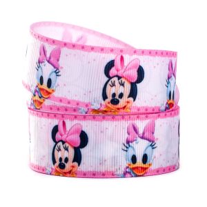 Polyester Custom Made Printed Ribbon With Logo For Sale