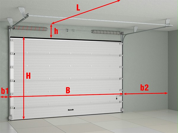 Popular Style Modern Fire Station Commercial Sectional Garage Overhead Doors with Wind-resistant Security Features