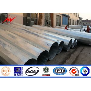 Conical Electrical Steel Pole For 220kv Electrical Distribution Project