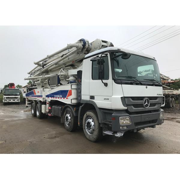 Buy Zoomlion Mobile Concrete Pump , 52m Concrete Pump 300KW Second Hand at wholesale prices