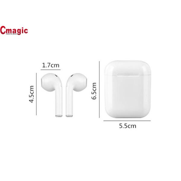 Touch Control TWS Bluetooth Earphone , Dual Side Bluetooth Wireless Stereo