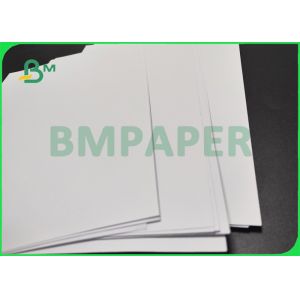 90GSM 140GSM Uncoated White Paper For Brochure 635 x 965mm Smooth Surface