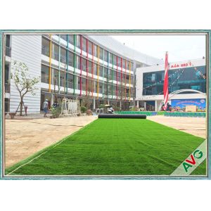 Environment Friendly Outdoor Artificial Grass Keeping Evergreen SGS Approval