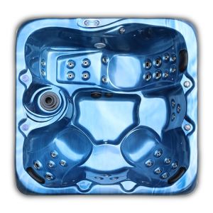 China European Standard Massage Spa Hot Tubs With 5 Seats Outdoor Bathtub on sale