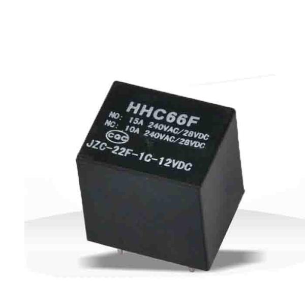 HHC66F Small Power PCB relay 10a 12v 220v