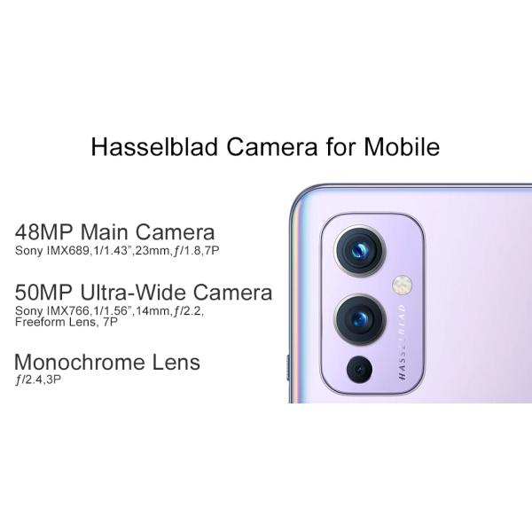 Original Global Rom OnePlus 9 5G Smartphone 6.55 Inch 120Hz AMOLED Display Snapdragon 888 4500mAh NFC OnePlus9 Mobile Ph