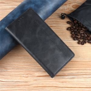 1.5mm Leather Phone Cases Wallet Design Vintage Card Pocket Kickstand