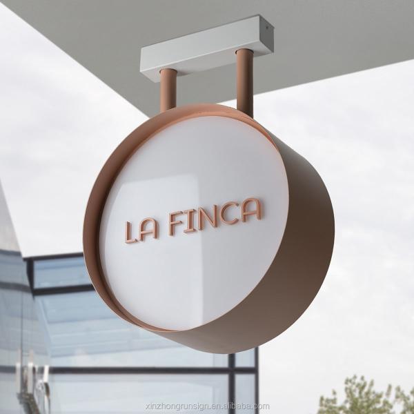 Outdoor Advertising Shop Backlit Vacuum Forming Shop Front Led Sign Light Box