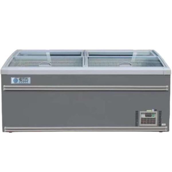 Buy Digital Control Sliding Door Chest Freezer 220V Auto Defrost at wholesale prices
