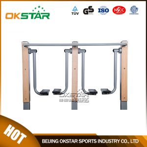 outdoor fitness equipment wood ski walker with TUV certificates