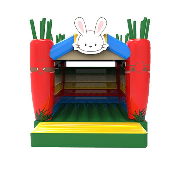 Buy Carrot Pillar Inflatable Small Jumping House Indoor Palyground at wholesale prices