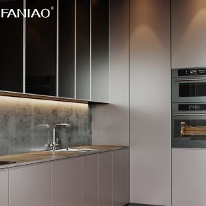 Modern Designs PVC Kitchen Furniture Modular Kitchen Cabinet