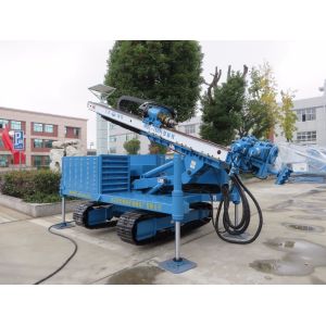 Hydraulic Multifunctional High Lifting Anchor Drilling Rig with Crawler Chassis