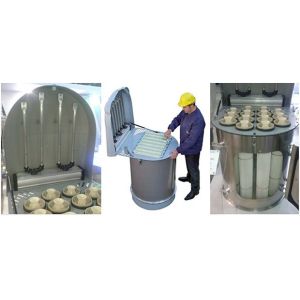 24.5㎡ Silo Venting Filters Air Jet Cleaning Cement Silo Dust Collector