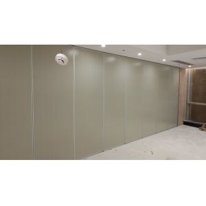 4m Height Operable Acoustic Sliding Partition Walls MDF Board + Aluminium