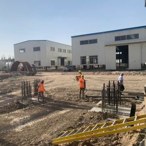 Q355B Steel Prefabricated Houses Customized Prefabricated Steel Warehouse