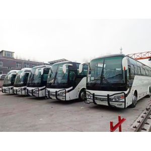 2012 Year Diesel Used Yutong Buses 51 Seats Zk6110 White Color With Bumper