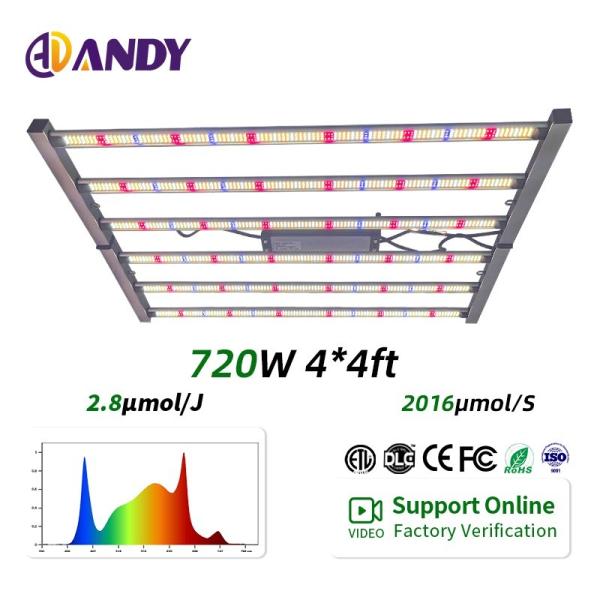 Samsung LM281B Full Spectrum 720W LED Grow Lights Wholesale Commercial Indoor