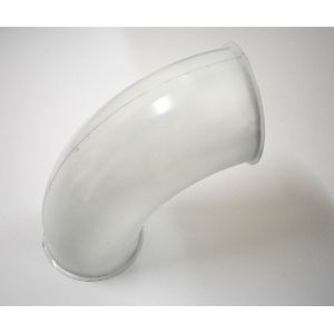 China Surface Powder Dust Extraction Pipe Paint Stamping Welding Elbow 90 Degree on sale