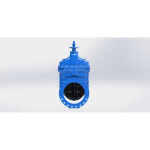 DN600 Resilient Seated Gate Valve With Epoxy Coated Wedge