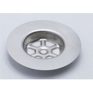 Wide Side Kitchen Sink Drain Strainer , Waterproof Sink Plug Strainer OD 85 Mm