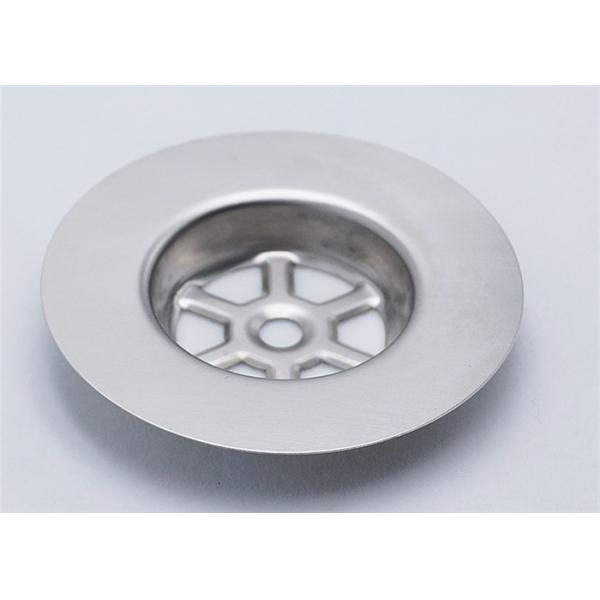 Buy Wide Side Kitchen Sink Drain Strainer , Waterproof Sink Plug Strainer OD 85 Mm at wholesale prices