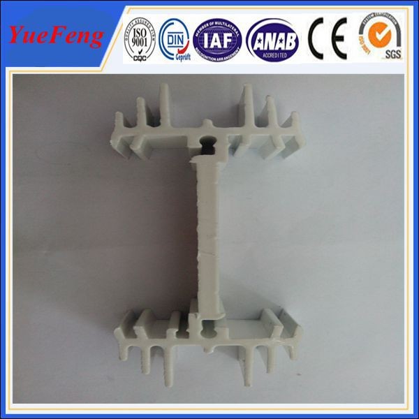 Buy Custom aluminum extrusion LED profile for lamp housing with powder coating white at wholesale prices