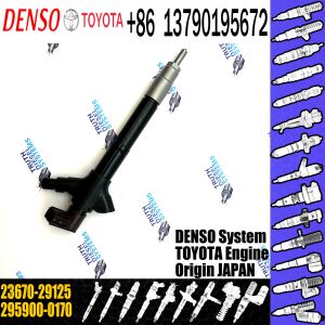original injector 295900-0170 23670-29125 Diesel Common Rail Fuel Injector