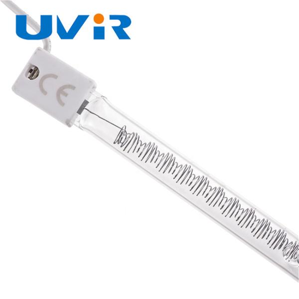 1500W IR Halogen Heating Lamp 220V with Quartz Tube and SK15 Base