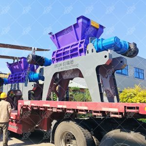 Xrido Automatic Waste Shredder Machine for Metal Plastic Recycling