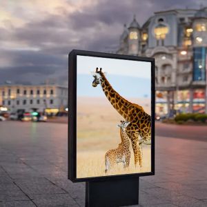 ODM Led Billboard Advertising LCD Digital Signage 2.9mm pixels