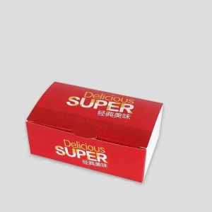 Paper Togo Fried Chicken Boxes Food Packaging Lunch Box Personalised