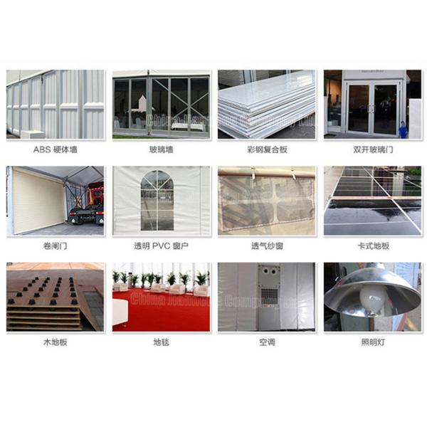 Custom Outdoor PVC Waterproof Wedding Marriage Activity With Wind Load 100 ~120Km/H